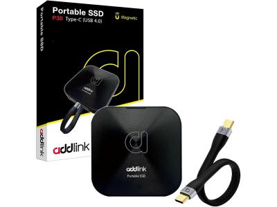 Addlink P30 2TB Portable USB 4 Black External