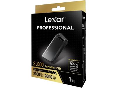 Lexar SL600 External Portable SSD 1TB, USB3.2 Gen2*2, up to 2000MB/s read, up to 2000MB/s write