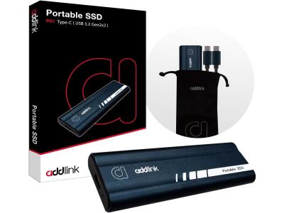 Addlink P21 1TB Portable USB 3.2 Black External