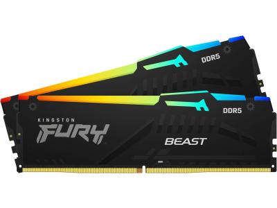 Kingston FURY Beast 64GB 6000MHz w/Heatsink RGB (2x32GB)
