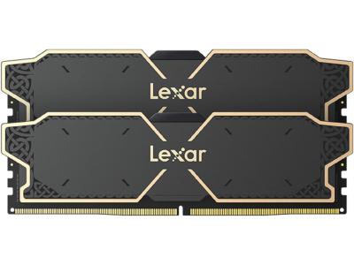 Lexar® Thor 16GB 6000MHz w/Heatsink (2x8GB) CL38, Black Color